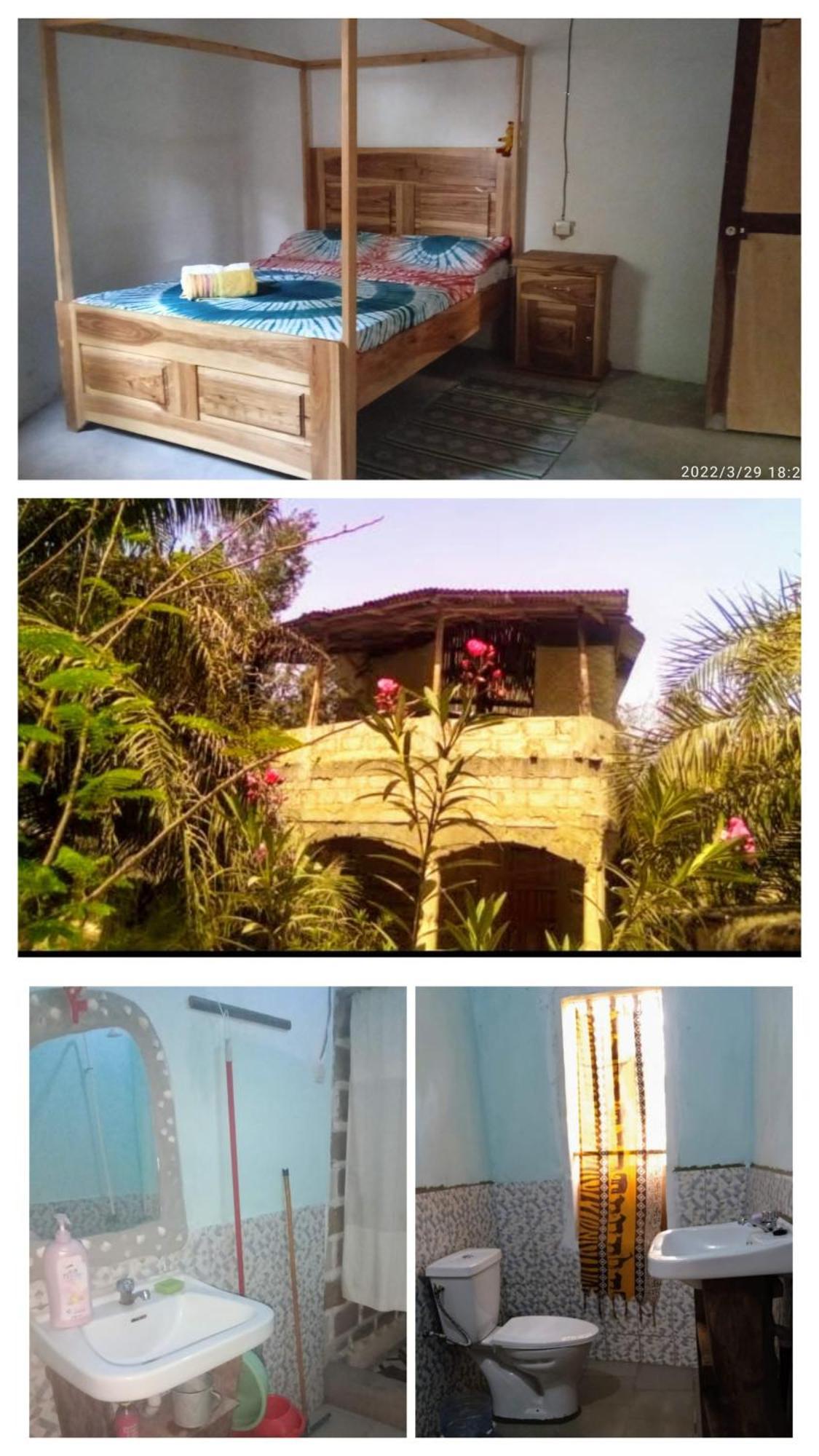 Chez Bethy & Baboulaye Jungle Et Ocean Villa Abémé Dış mekan fotoğraf