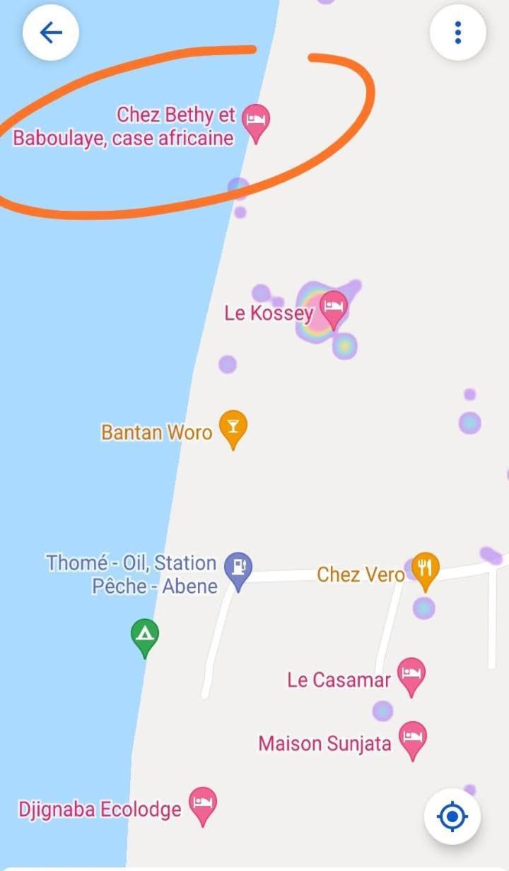 Chez Bethy & Baboulaye Jungle Et Ocean Villa Abémé Dış mekan fotoğraf
