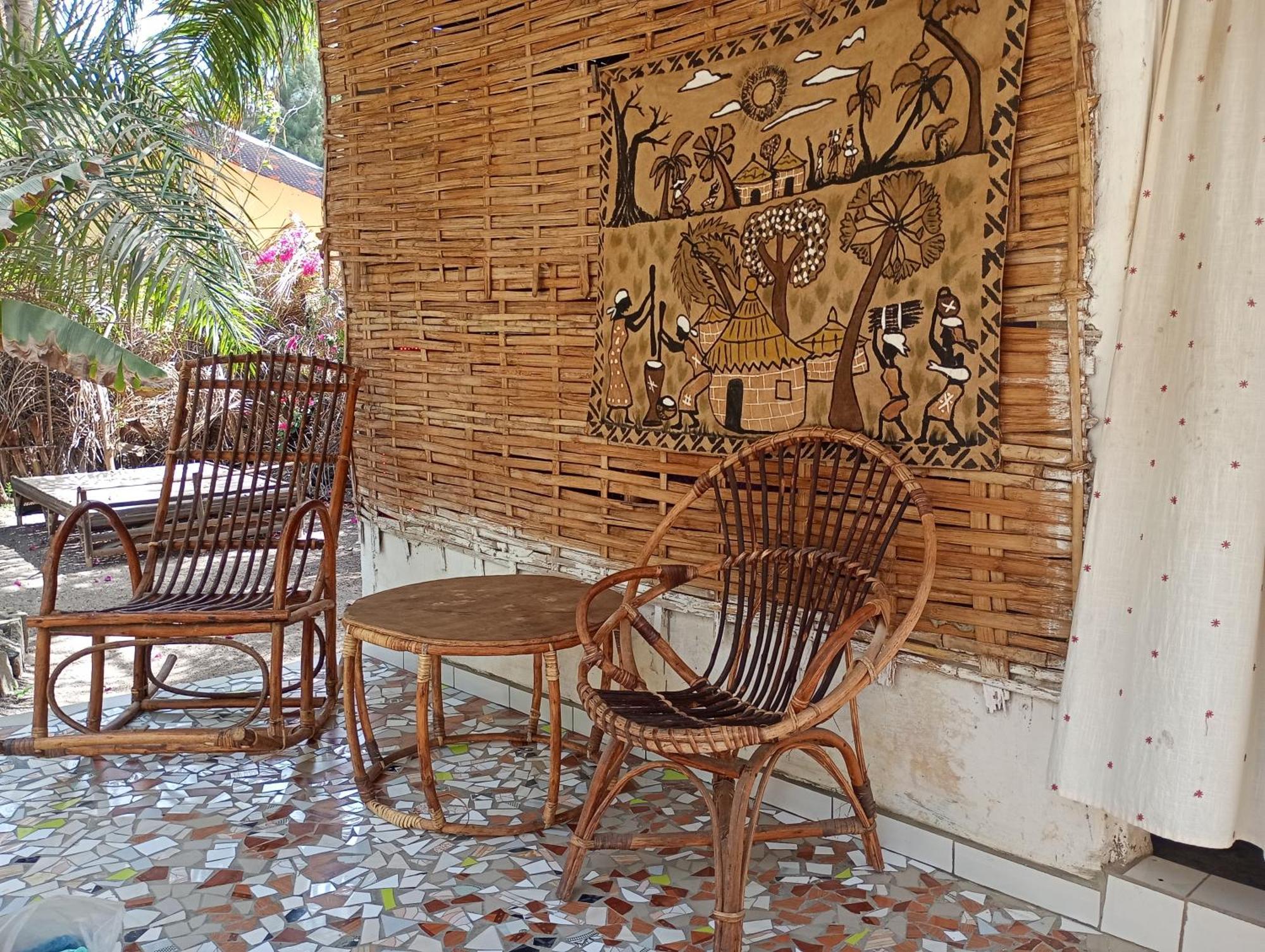 Chez Bethy & Baboulaye Jungle Et Ocean Villa Abémé Oda fotoğraf
